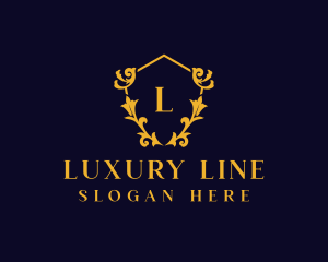 Luxury Decorative Insignia logo design