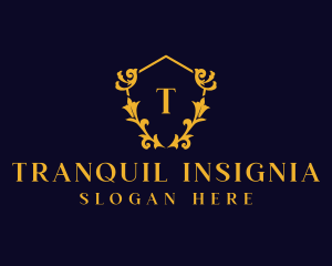 Luxury Decorative Insignia logo design