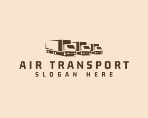 Freight Truck Vehicle Garage logo design