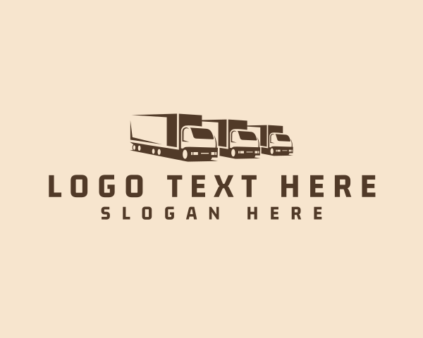 Freight Truck Vehicle Garage logo