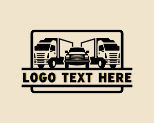 Freight Trucking Shipping logo