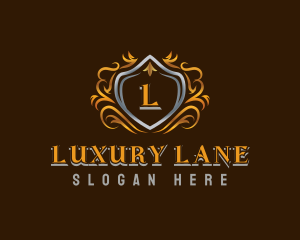 Luxury Royal Shield logo design