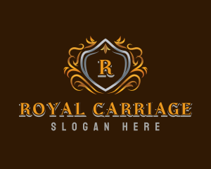 Luxury Royal Shield logo design