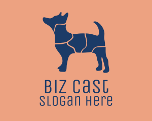 Puzzle Dog  Pet logo