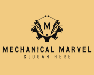 Mechanical Gear Welder logo design