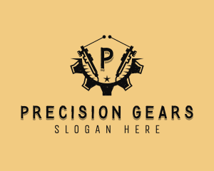 Mechanical Gear Welder logo design