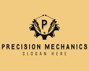 Mechanical Gear Welder logo design