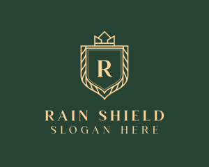 Crown Royalty Shield logo design