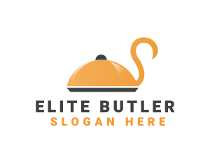 Swan Catering Food Tray logo design