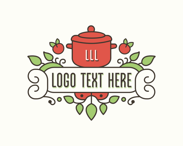 Casserole Pot logo example 1