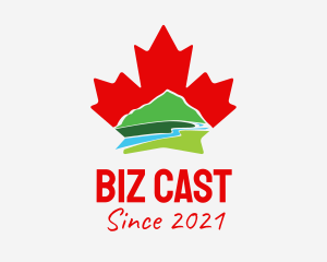 Canada Leaf Mountain  logo