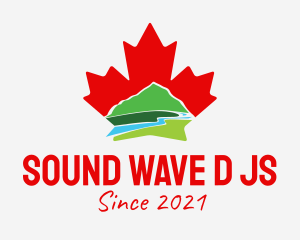 Canada Leaf Mountain  logo