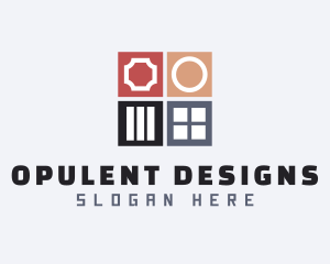 Floor Interior Design logo design