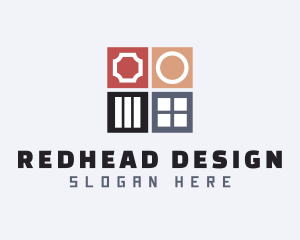 Floor Interior Design logo design