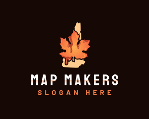 New Hampshire Maple Syrup logo design