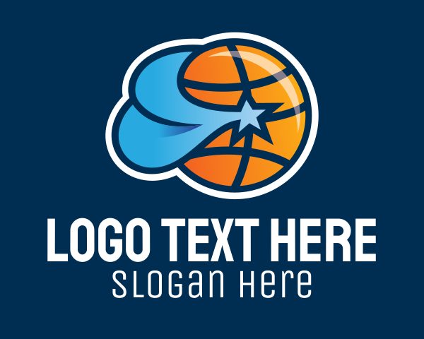 Basketball Equipment logo example 1