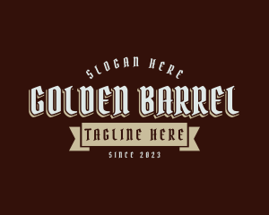 Gothic Whiskey Business logo