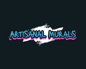 Mural Graffiti Wordmark  logo