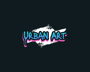 Mural Graffiti Wordmark  logo