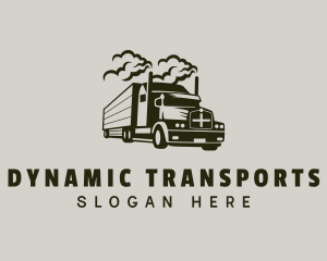 Truck Cargo Forwarding logo design