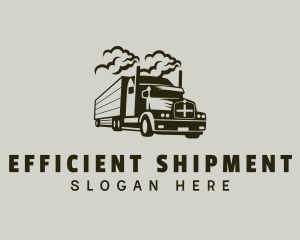 Truck Cargo Forwarding logo design