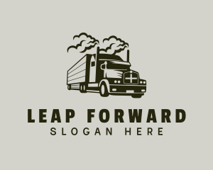 Truck Cargo Forwarding logo design