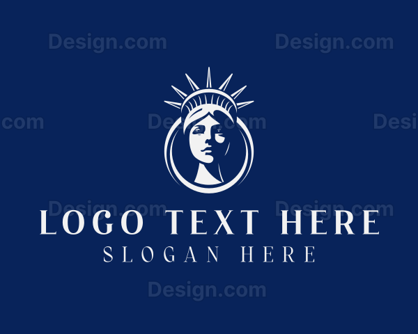 USA Statue of Liberty Logo