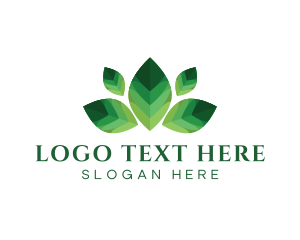Leaves - Leaves Plant Botanical logo design