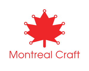 Red Canadian Maple Leaf Technology logo