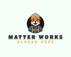 Professional Fox Engineer  logo design