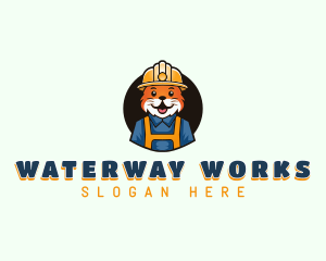 Professional Fox Engineer  logo design