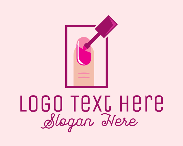 Manicurist logo example 1