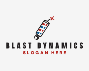 Barber Pole Dynamite logo