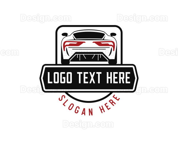 Sports Car Detailing Logo