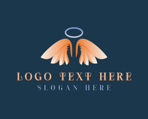Holy Angelic Wings logo