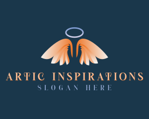 Holy Angelic Wings logo design