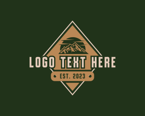 Mountain Nature Scenery logo