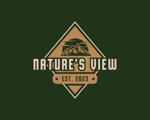 Mountain Nature Scenery logo