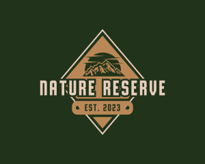 Mountain Nature Scenery logo design