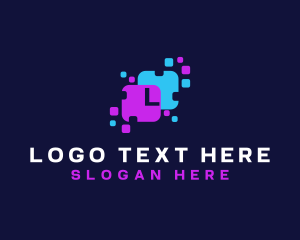 Modern Tech Pixel logo