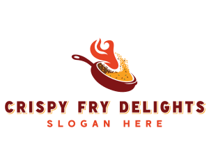 Fried Rice Restaurant logo design