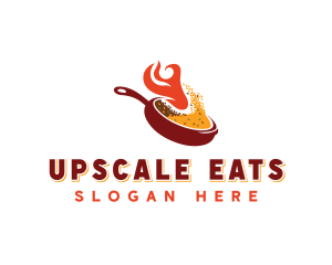 Fried Rice Restaurant logo design