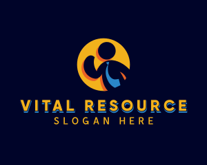 Human Resource Employee logo design