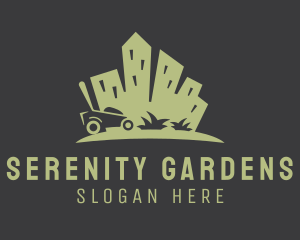 Garden Lawn Yard Landscaping  logo design