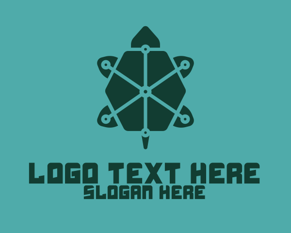 Geometric Shapes logo example 4