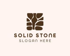 Natural Stone Spa logo design