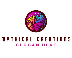 Mythical Pride Creature logo design