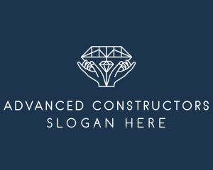 Diamond Gem Jewelry logo design