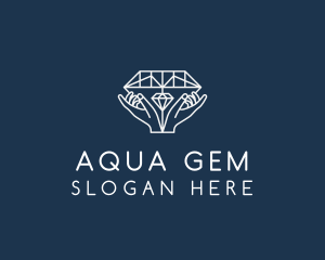 Diamond Gem Jewelry logo design