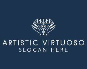 Diamond Gem Jewelry logo design